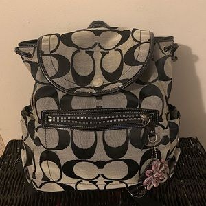 Medium Coach Backpack Purse